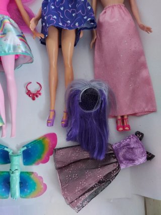 Lotto Barbie con accessori