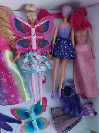 Lotto Barbie con accessori