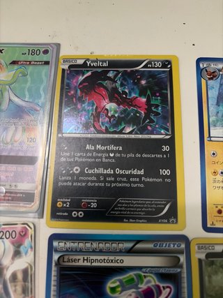 Lote 10 Cartas Pokémon Raras