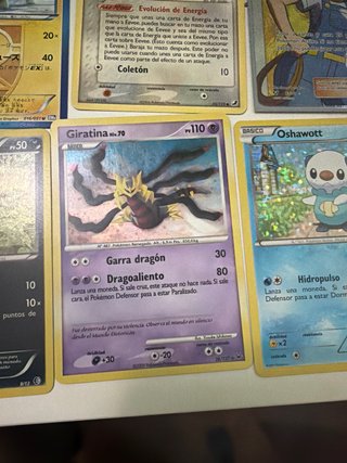 Lote 10 Cartas Pokémon Raras