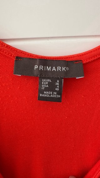 Vestido naranja Primark