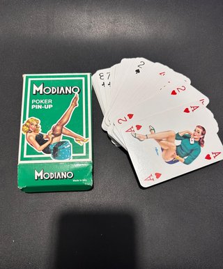 Carte Modiano Poker Pin-Up