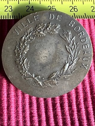 Medalla Antigua Bronce de Dupuis Dubois