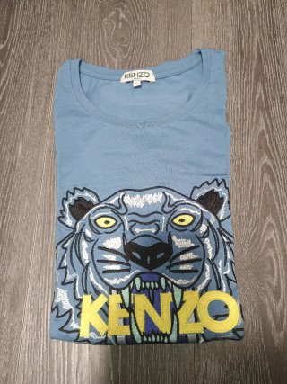 Camiseta Kenzo Tigre Azul Talla L