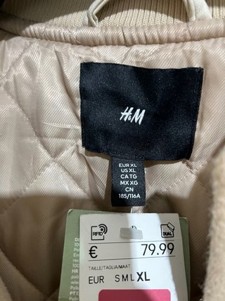 Chaqueta H&M XL