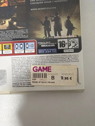 Juegos PSP: Gran Turismo y Medal of Honor