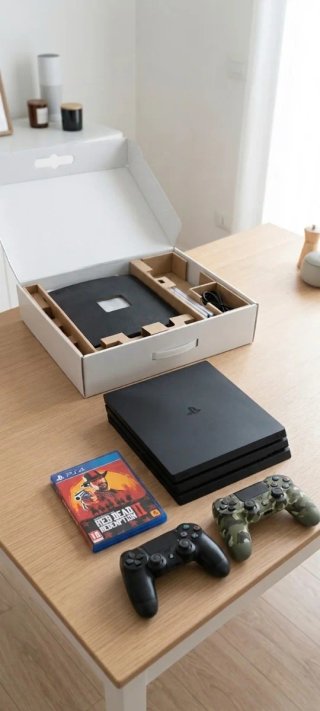 PS4 Pro 1TB + 2 Controller + Red Dead Redemption 2