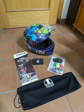 Casco AGV K-3 SV Rossi Misano 2015 talla S