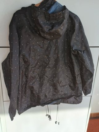 Cortavientos TEX XL Negro Multicolor