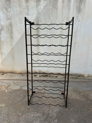 Scaffale per vino in metallo