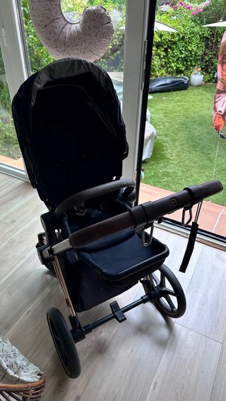 Cochecito Cybex Platinum (Negro y Dorado)