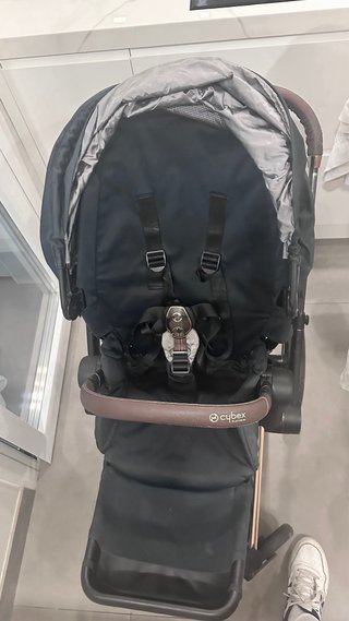 Cochecito Cybex Platinum (Negro y Dorado)