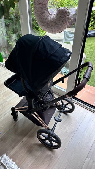 Cochecito Cybex Platinum (Negro y Dorado)
