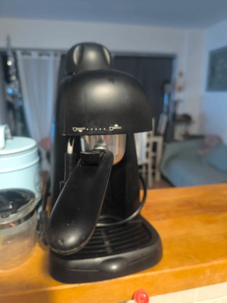 Cafetera Espresso Negra