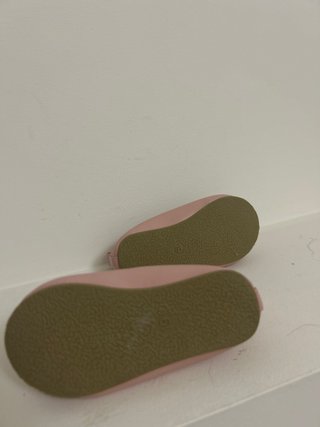 Sapatos Rosa T.19 Laço Elástico