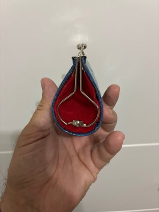 Monedero vintage multicolor