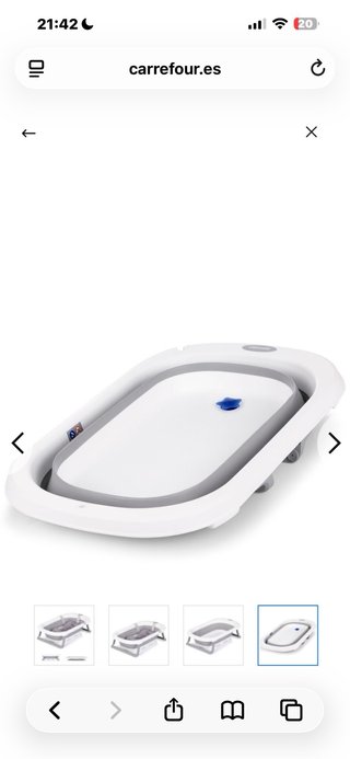 Bañera plegable para bebé