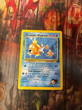 Lotto Pokemon Magikarp e Gyarados