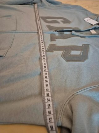 Sudadera GAP con cremallera azul