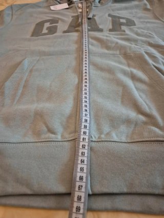 Sudadera GAP con cremallera azul