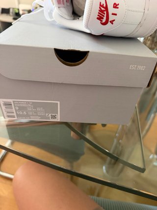 Nike Air Force 1 '07 Blanco/Rojo
