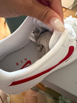 Nike Air Force 1 '07 Blanco/Rojo