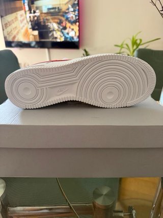 Nike Air Force 1 '07 Blanco/Rojo