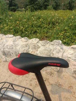 F-Park 20” plegable roja, muy buen estado
