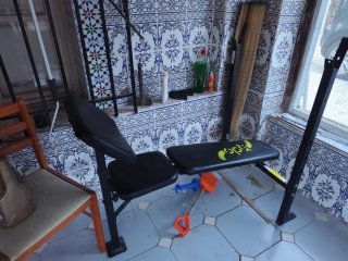 Banco de pesas Optifit