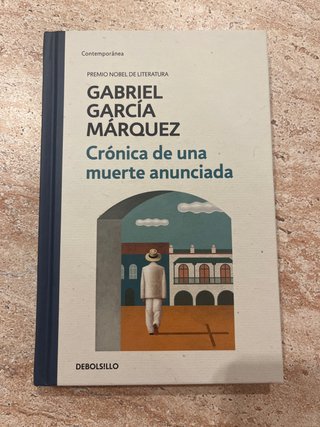 Libro Crónica de una muerte anunciada. Nuevo
