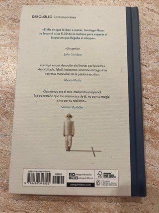 Libro Crónica de una muerte anunciada. Nuevo