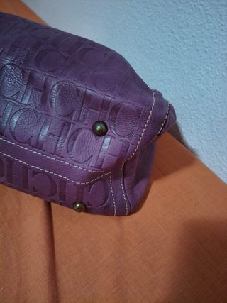 Bolso Carolina Herrera Morado CH