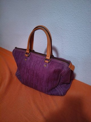 Bolso Carolina Herrera Morado CH