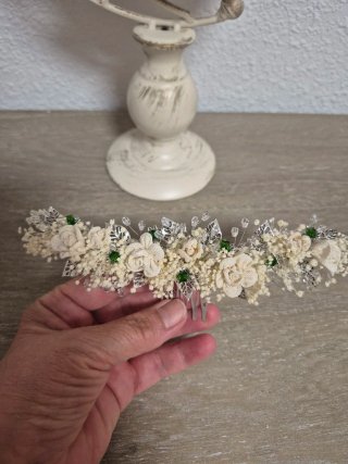 Tocado Novia Joya Preservado