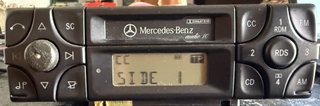 Autoradio Mercedes Becker Audio 10 BE3100 Cassetta