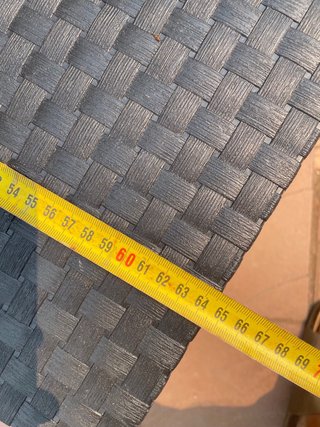 Tavolo ausiliario Naterial in rattan sintetico