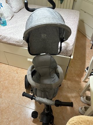 Triciclo Evolutivo Kinderkraft Gris