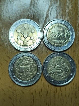 Monedas 2 Euros Bélgica