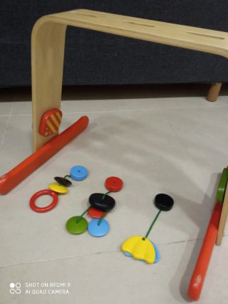 Gimnasio Bebé Madera Ikea Leka