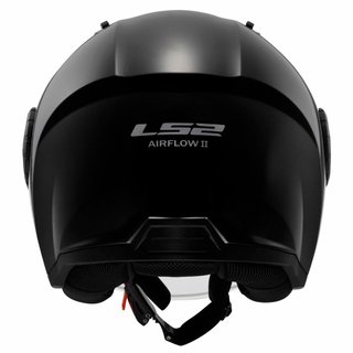 Casco Jet LS2 Talla M Negro