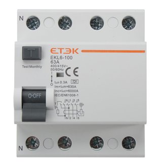 Diferencial Superinmunizado 4P 63A 300mA Tipo A