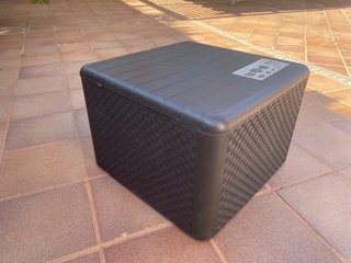 Tavolo ausiliario in rattan Naterial