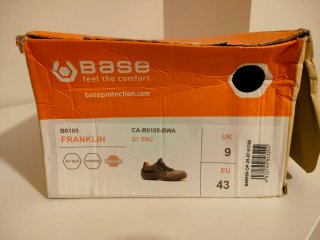 BASE Protection Zapato Seguridad Talla 43