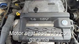 Motor seat leon 1.4 i con garantia