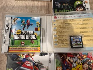 Lote 6 Giochi Nintendo DS e 3DS