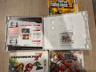 Lote 6 Giochi Nintendo DS e 3DS