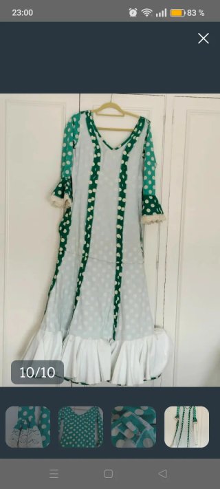 Traje de gitana con lunares