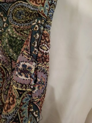 Falda estampada paisley