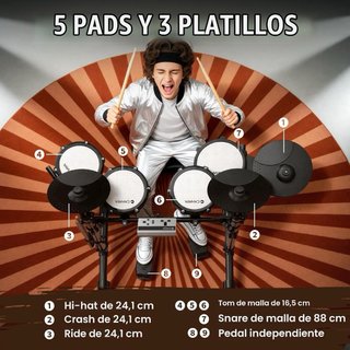 NUEVO! Batería Electrónica para Principiantes