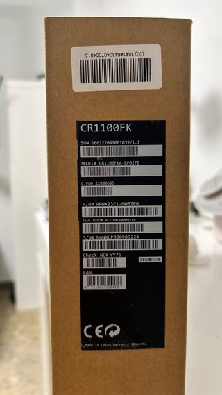 ASUS Chromebook CR1100FK